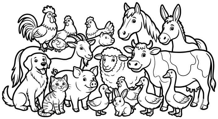 Desenho de Animais Desenho Colorir Imprimir 15