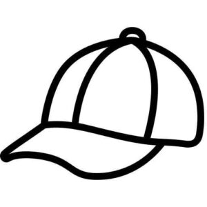 Desenho de Bone Desenho Para Colorir Imprimir