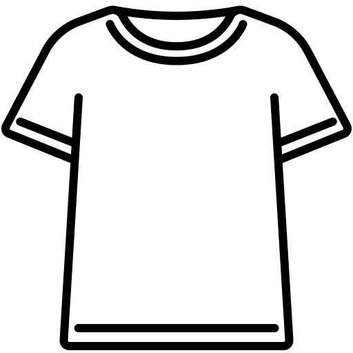 Desenho de Camiseta Desenho Para Colorir Imprimir