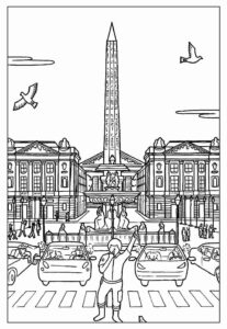 Desenho de Cidade Desenho Colorir Imprimir 41