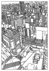 Desenho de Cidade Desenho Colorir Imprimir 56