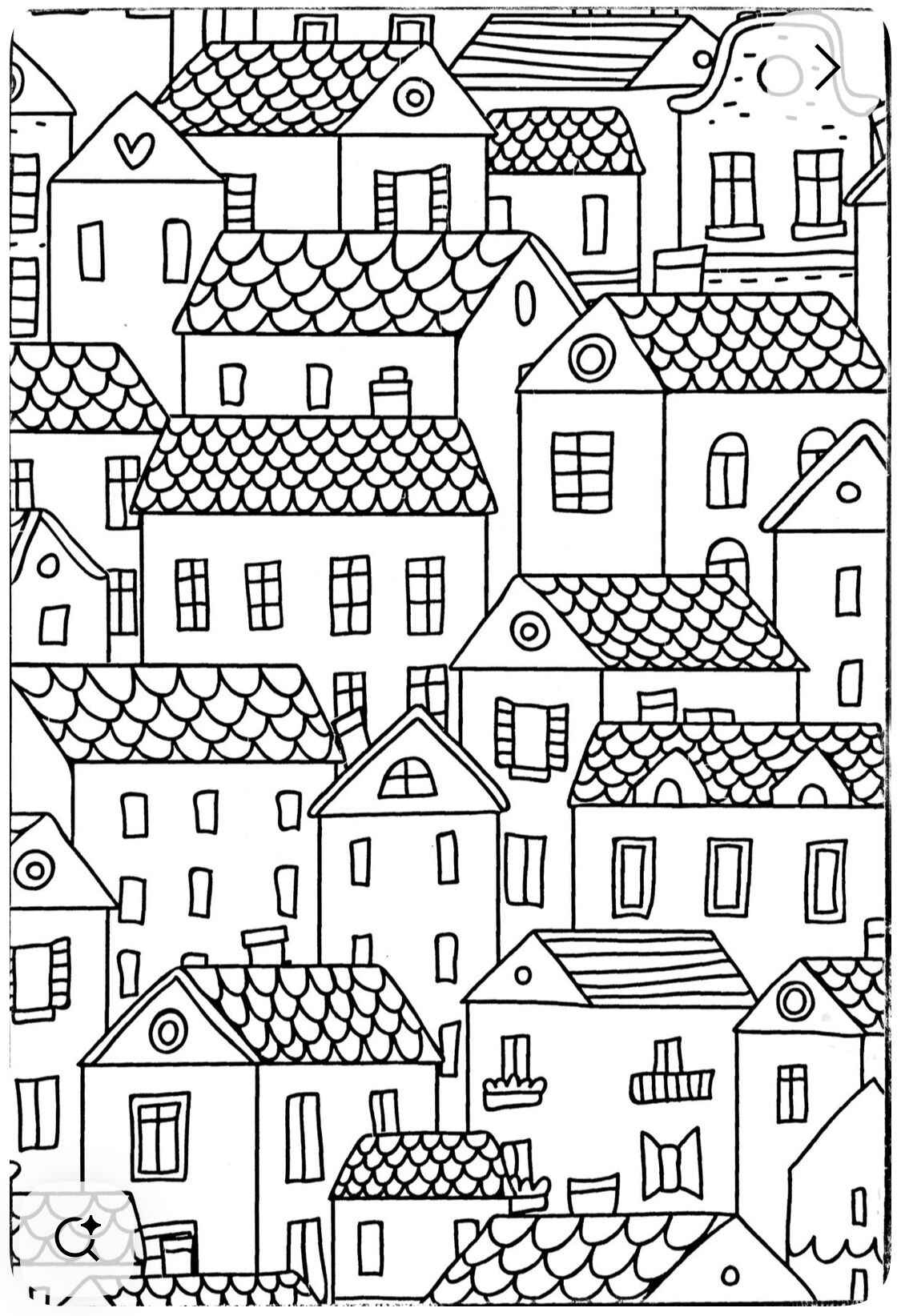 Desenho de Cidade Desenho Colorir Imprimir 60