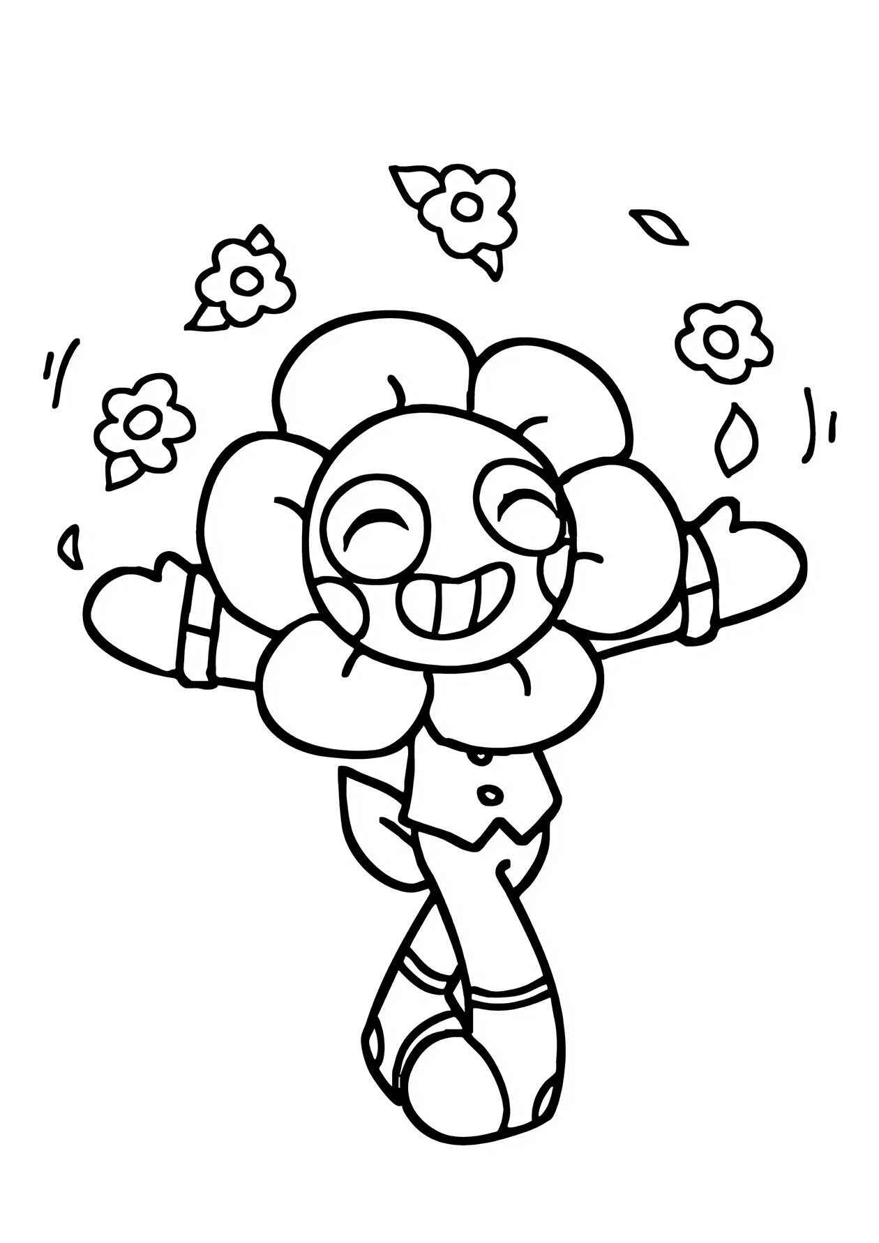 Desenho de Dandys World Desenho Colorir Imprimir 01