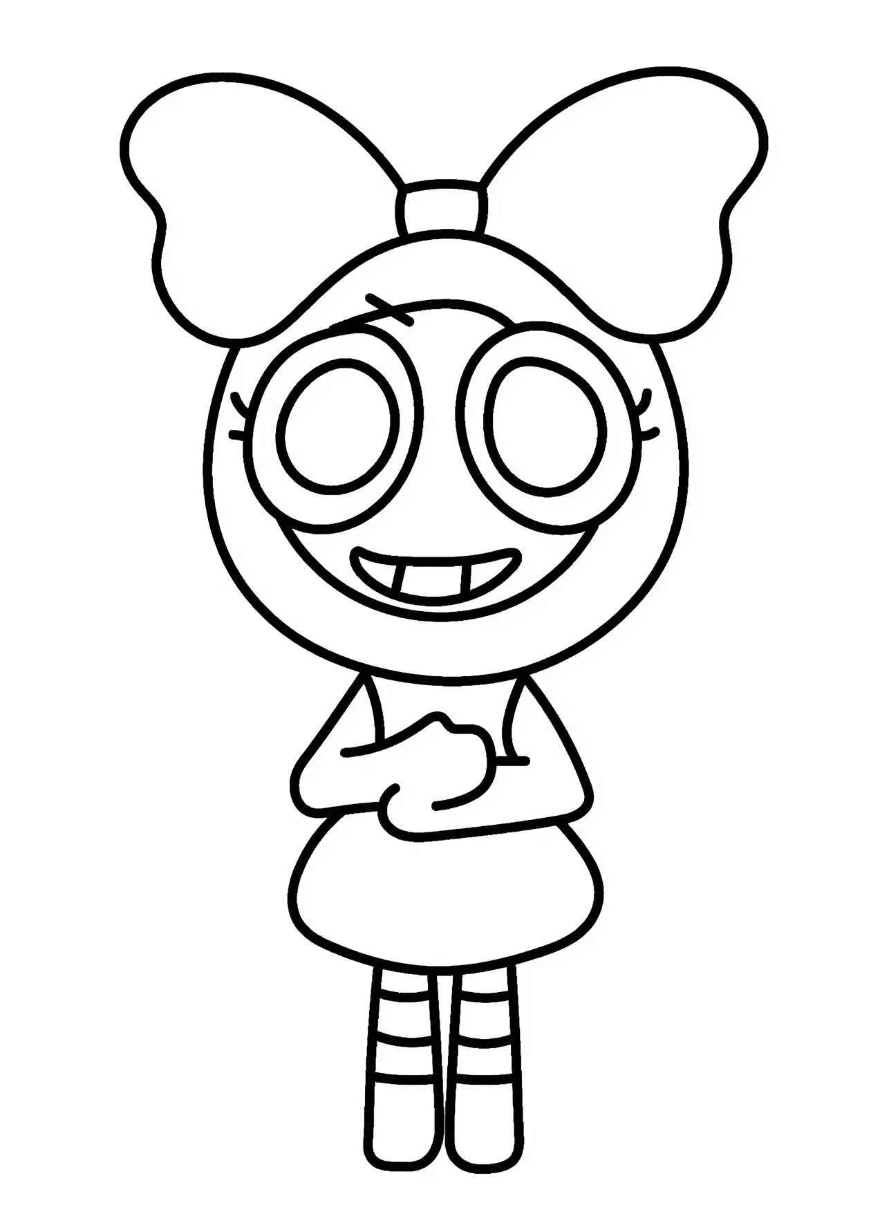 Desenho de Dandys World Desenho Colorir Imprimir 04