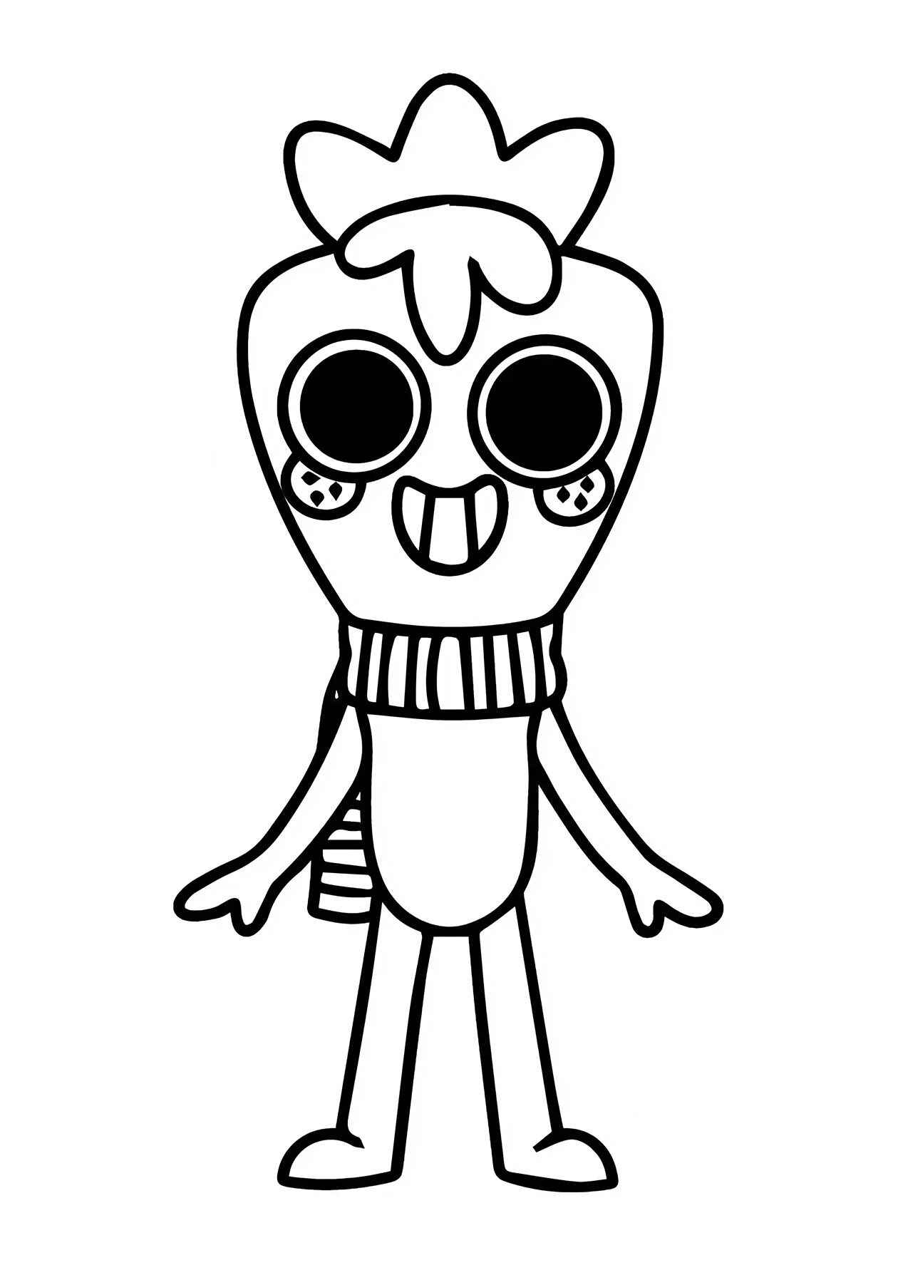 Desenho de Dandys World Desenho Colorir Imprimir 06