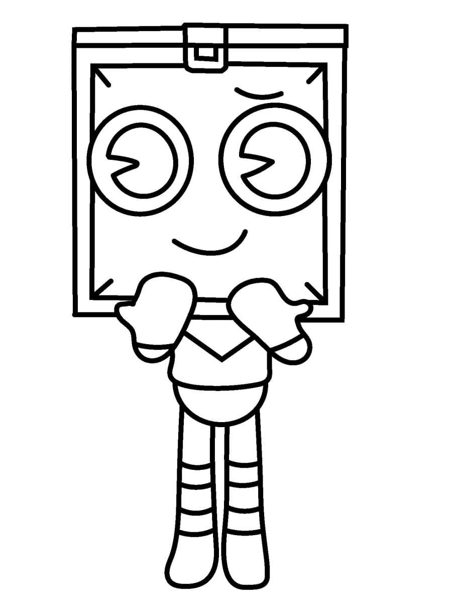 Desenho de Dandys World Desenho Colorir Imprimir 09