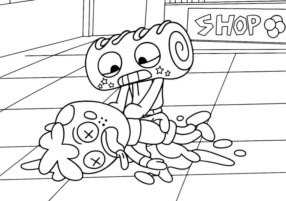 Desenho de Dandys World Desenho Colorir Imprimir 10