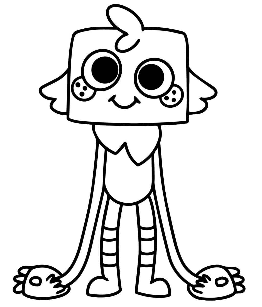 Desenho de Dandys World Desenho Colorir Imprimir 11