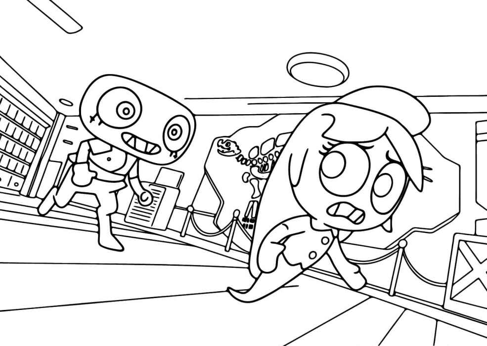 Desenho de Dandys World Desenho Colorir Imprimir 14