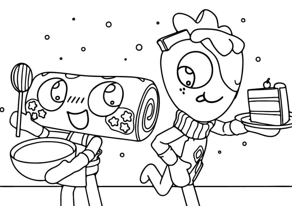 Desenho de Dandys World Desenho Colorir Imprimir 18