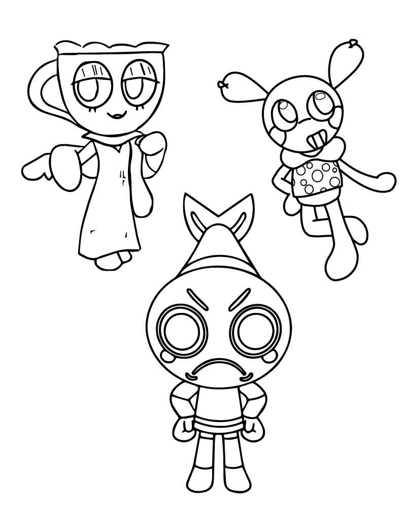 Desenho de Dandys World Desenho Colorir Imprimir 20