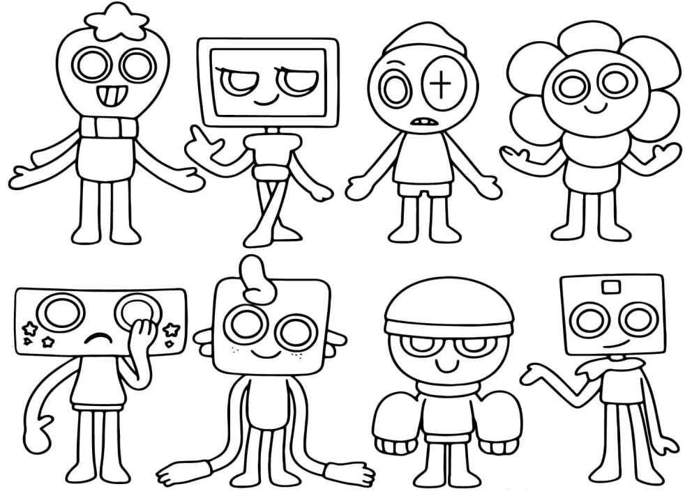 Desenho de Dandys World Desenho Colorir Imprimir 21