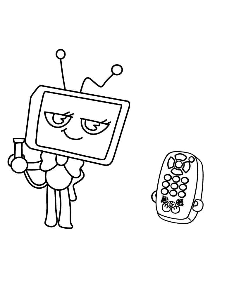 Desenho de Dandys World Desenho Colorir Imprimir 26