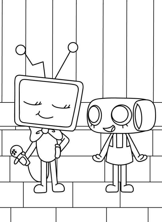 Desenho de Dandys World Desenho Colorir Imprimir 27