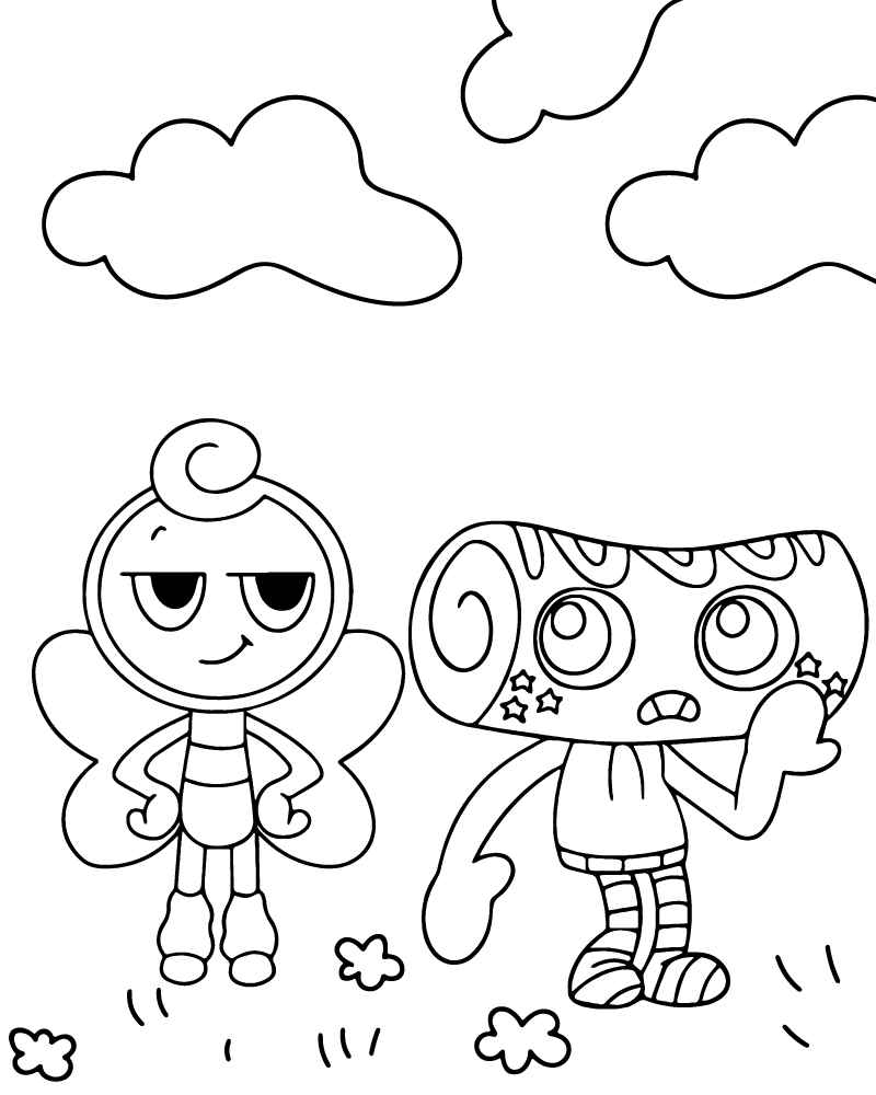 Desenho de Dandys World Desenho Colorir Imprimir 35