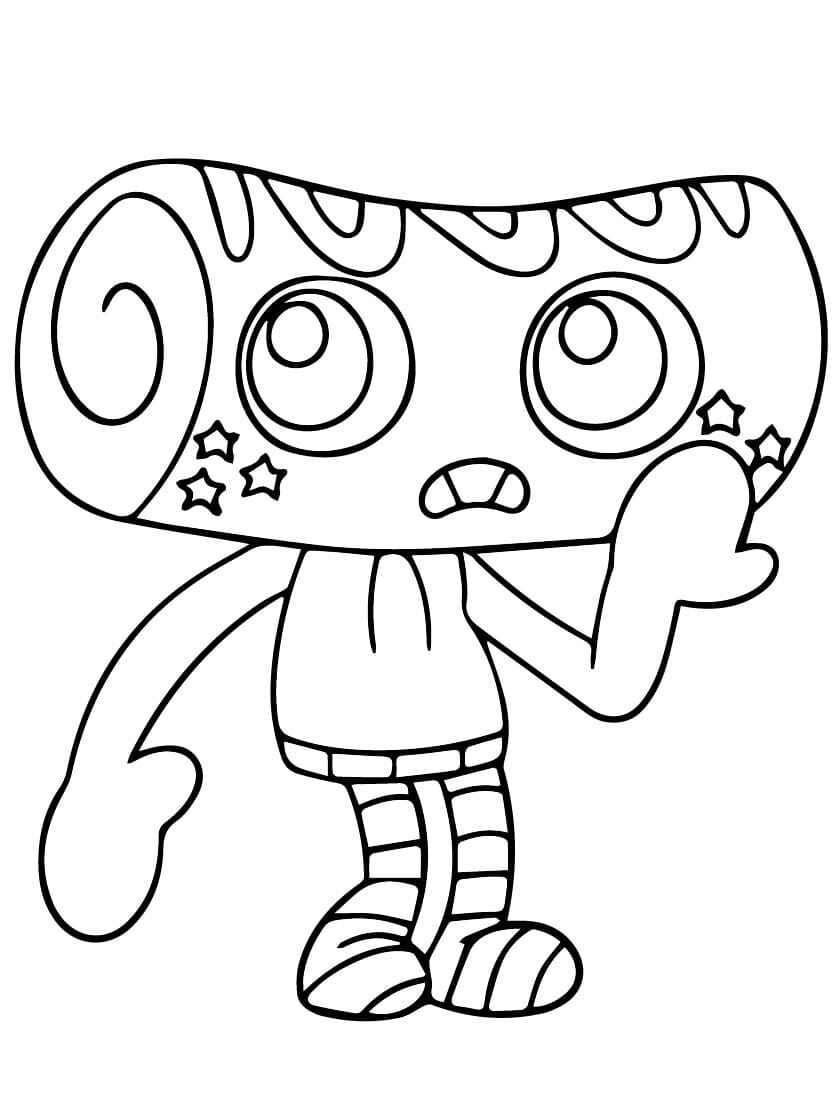 Desenho de Dandys World Desenho Colorir Imprimir 38