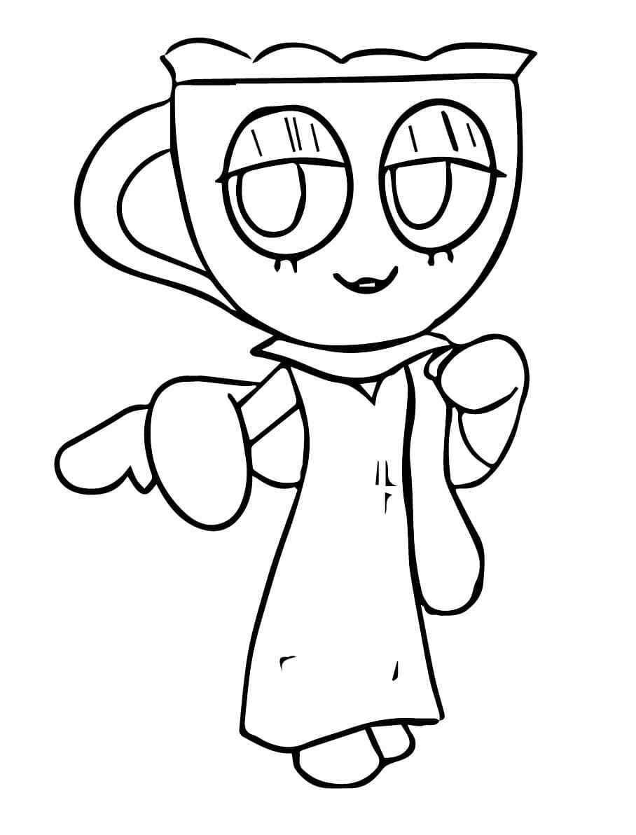 Desenho de Dandys World Desenho Colorir Imprimir 39