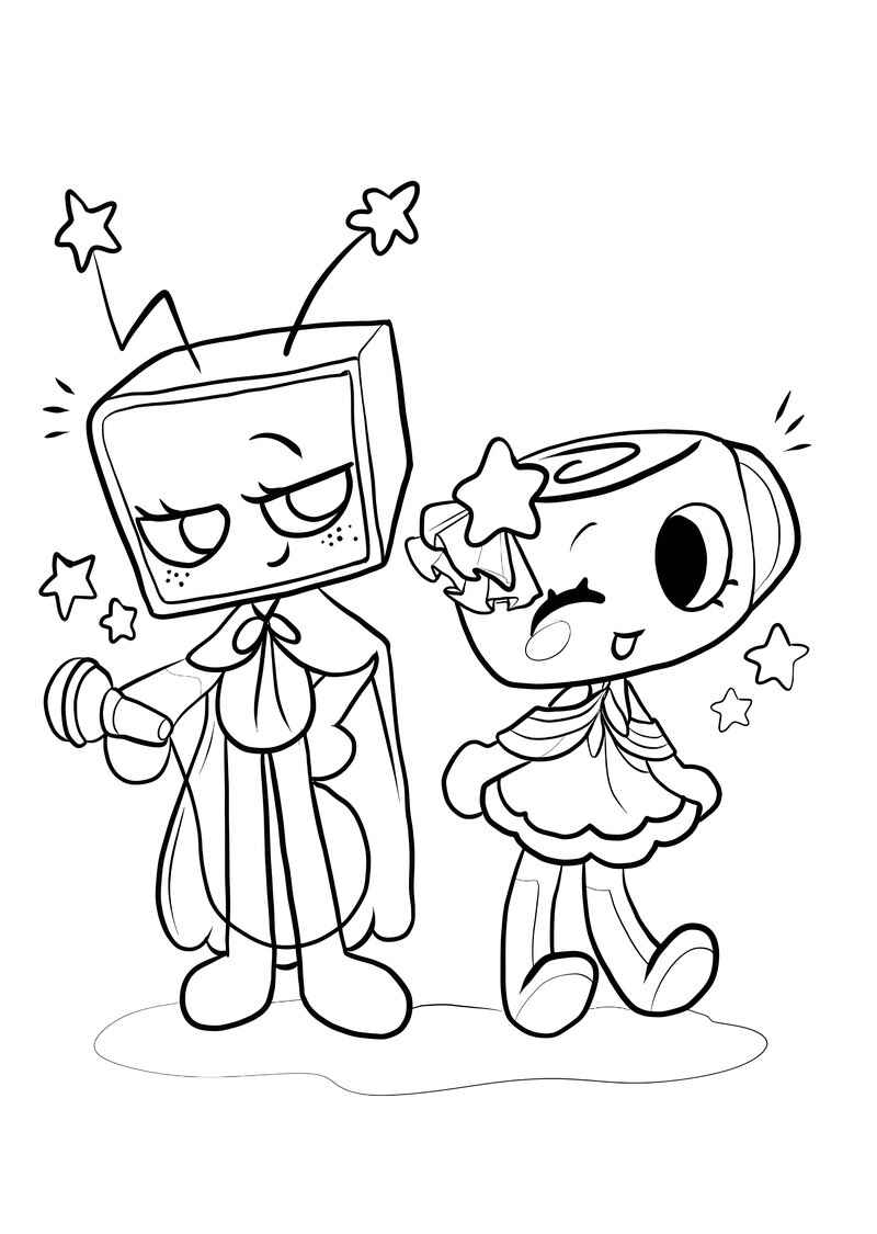 Desenho de Dandys World Desenho Colorir Imprimir 64
