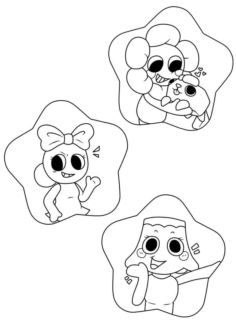 Desenho de Dandys World Desenho Colorir Imprimir 67