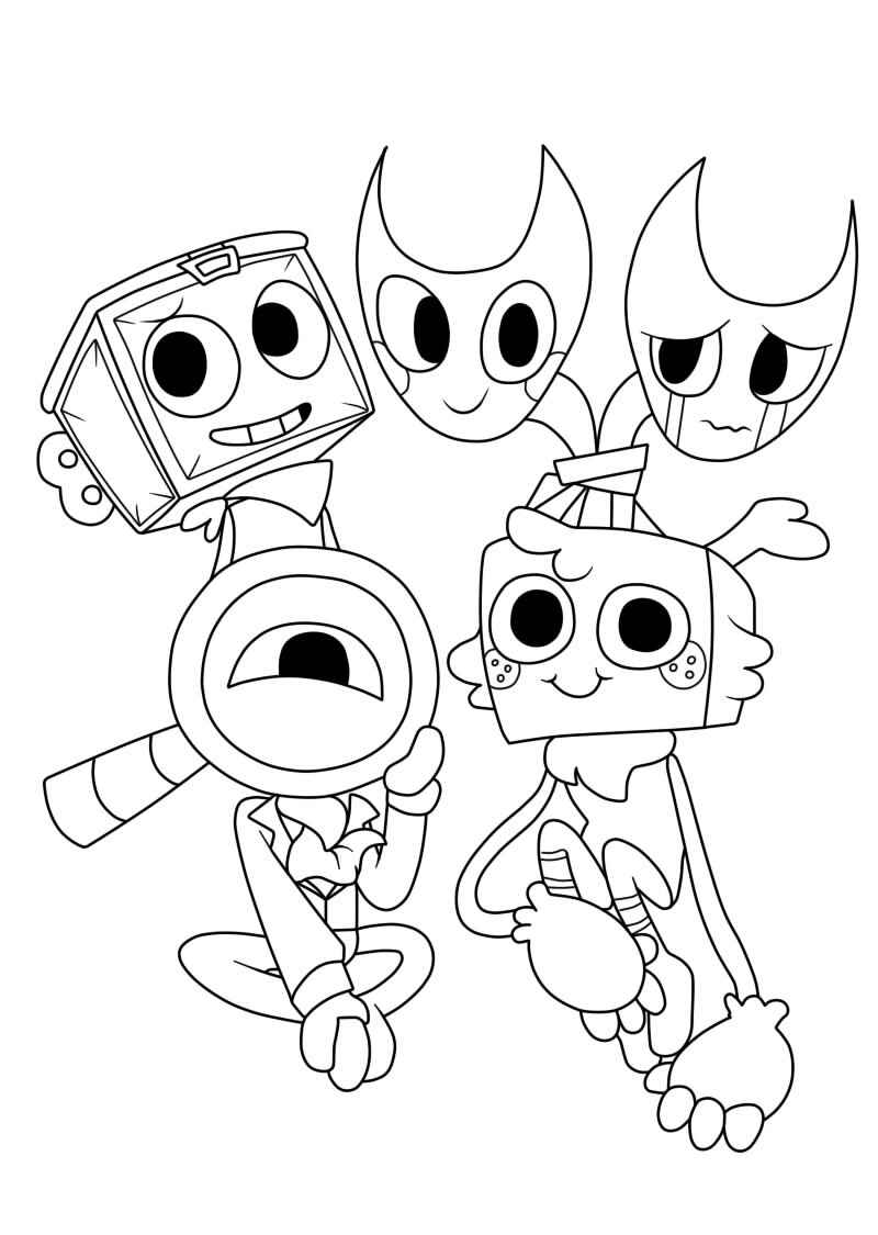 Desenho de Dandys World Desenho Colorir Imprimir 69