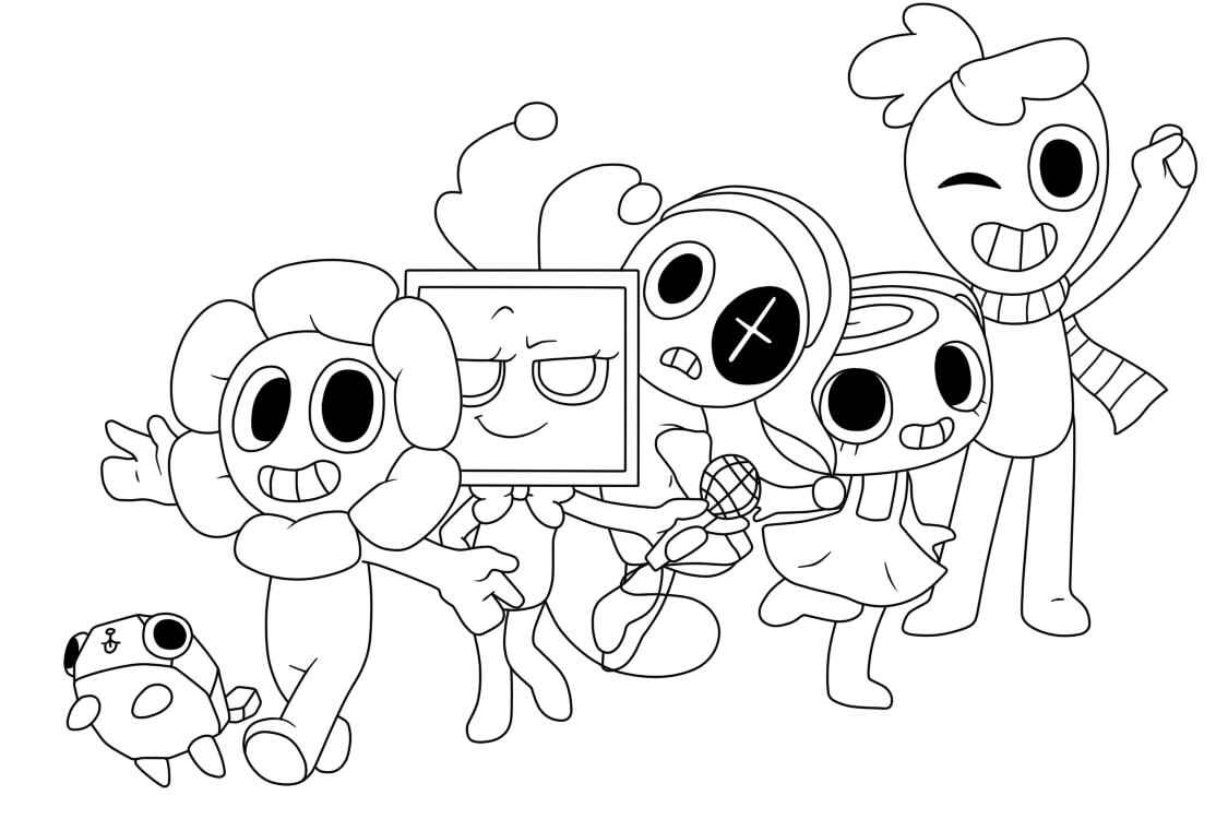 Desenho de Dandys World Desenho Colorir Imprimir 70