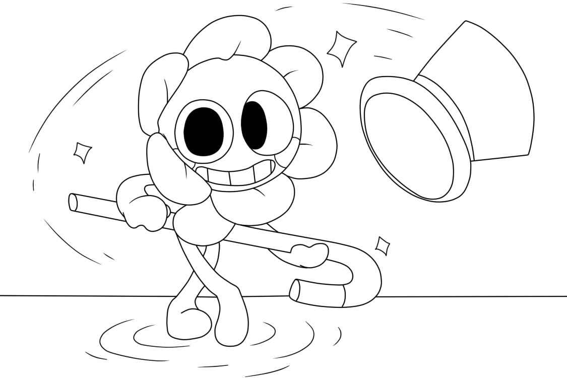 Desenho de Dandys World Desenho Colorir Imprimir 71