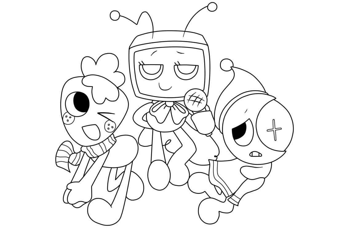Desenho de Dandys World Desenho Colorir Imprimir 72