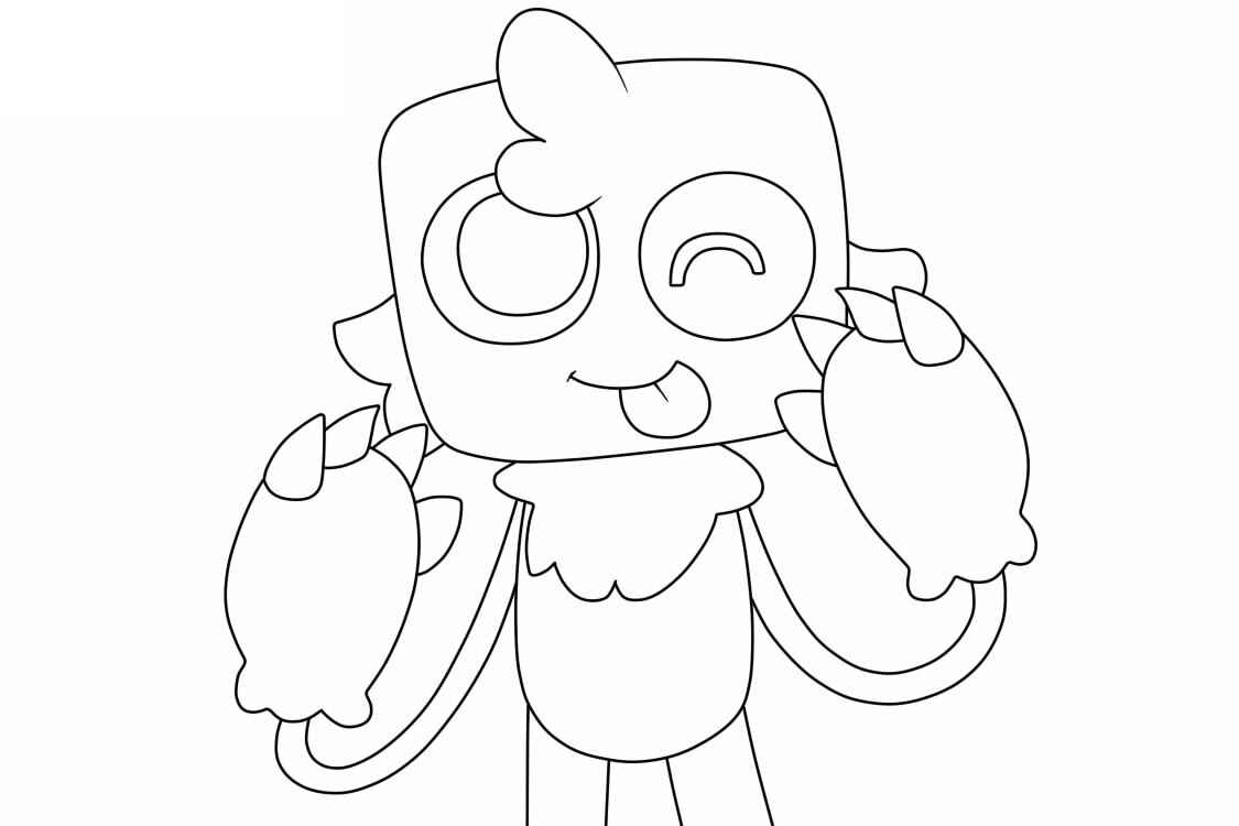 Desenho de Dandys World Desenho Colorir Imprimir 73