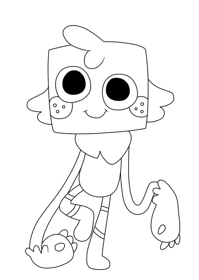 Desenho de Dandys World Desenho Colorir Imprimir 78