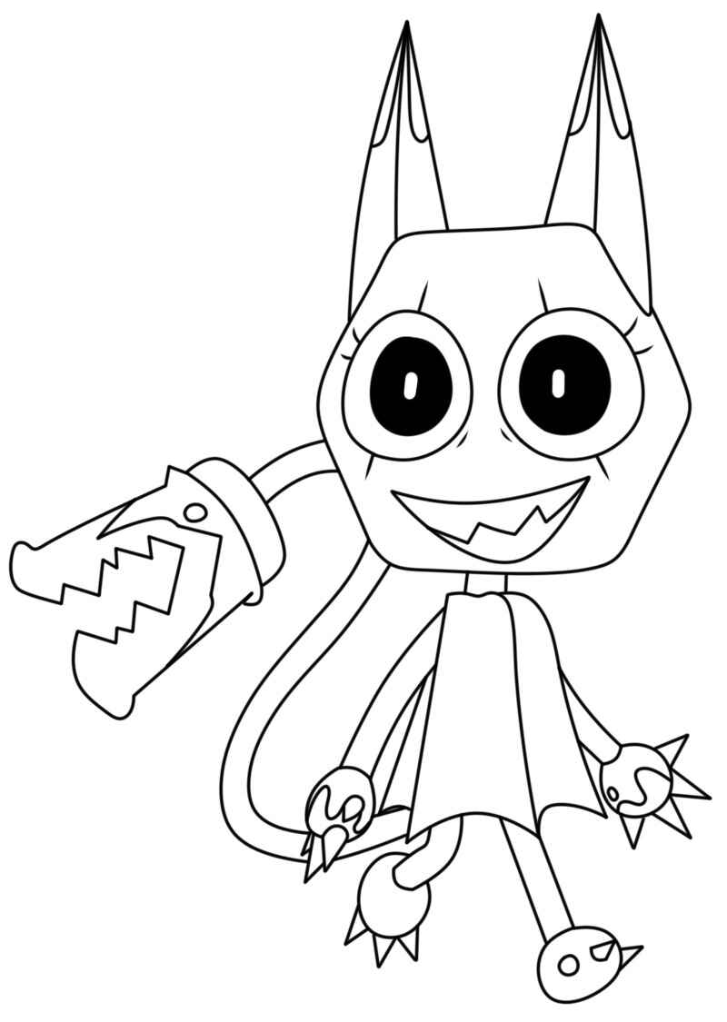 Desenho de Dandys World Desenho Colorir Imprimir 80