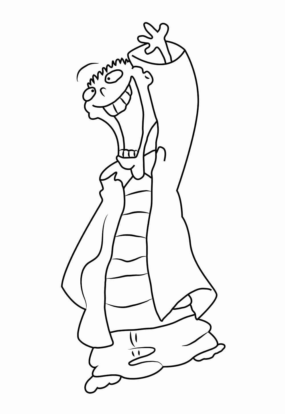 Desenho de Du Dudu E Edu Desenho Colorir Imprimir 01