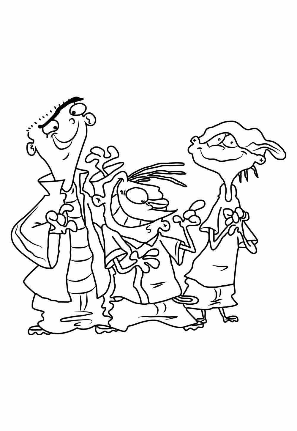 Desenho de Du Dudu E Edu Desenho Colorir Imprimir 03