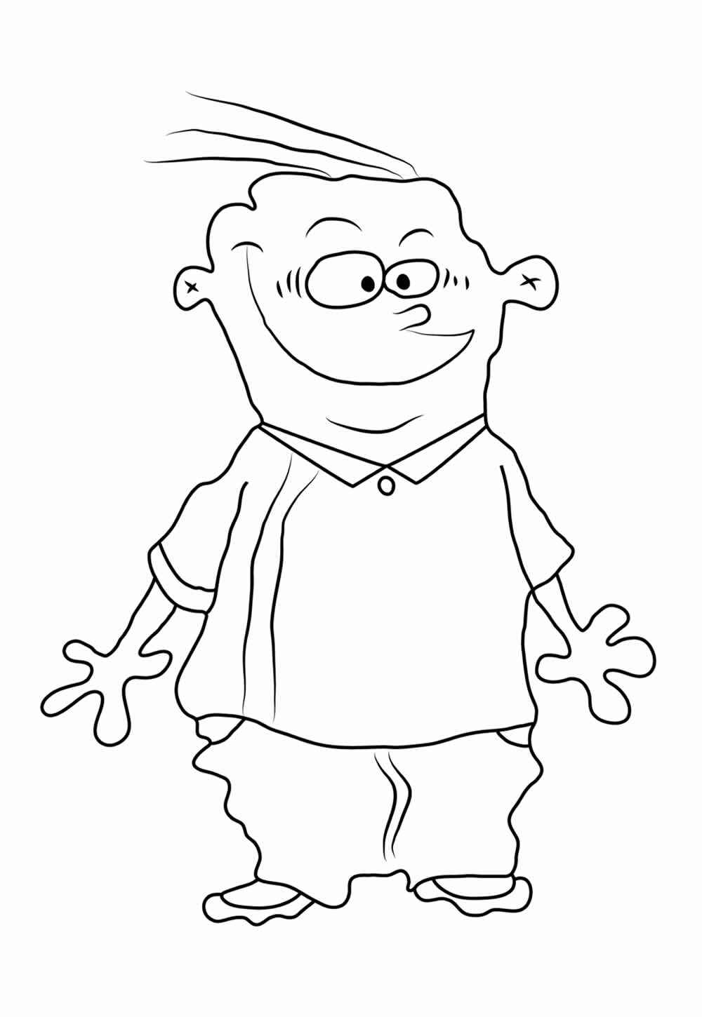 Desenho de Du Dudu E Edu Desenho Colorir Imprimir 05