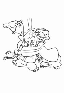 Desenho de Du Dudu E Edu Desenho Colorir Imprimir 07