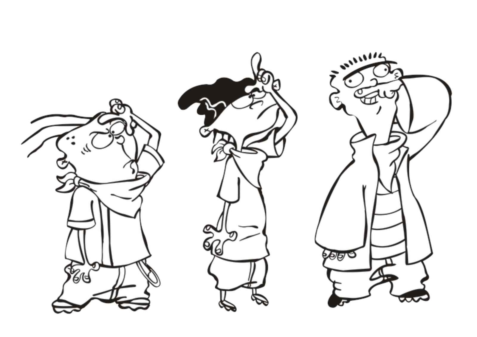 Desenho de Du Dudu E Edu Desenho Colorir Imprimir 11