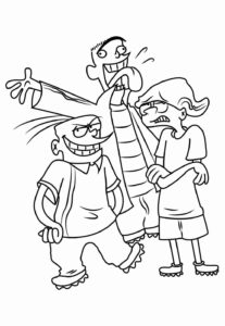 Desenho de Du Dudu E Edu Desenho Colorir Imprimir 16