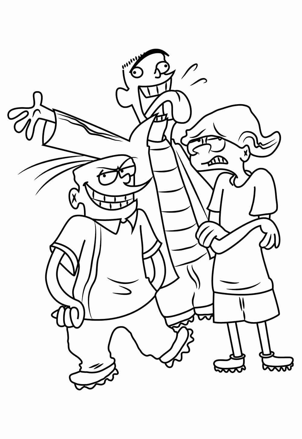 Desenho de Du Dudu E Edu Desenho Colorir Imprimir 16