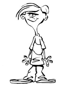 Desenho de Du Dudu E Edu Desenho Colorir Imprimir 22