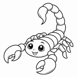Desenho de Escorpiao Desenho Colorir Imprimir 16