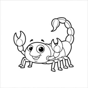 Desenho de Escorpiao Desenho Colorir Imprimir 33