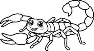 Desenho de Escorpiao Desenho Colorir Imprimir 35