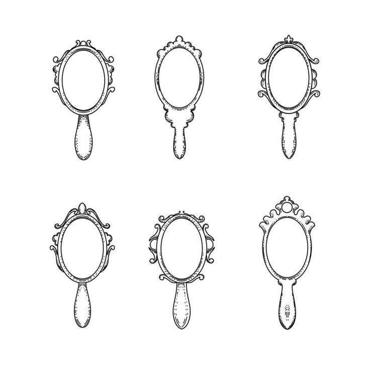 Desenho de Espelho Desenho Colorir Imprimir 02