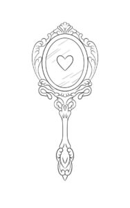 Desenho de Espelho Desenho Colorir Imprimir 13
