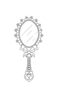 Desenho de Espelho Desenho Colorir Imprimir 14