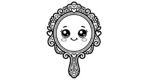 Desenho de Espelho Desenho Colorir Imprimir 16