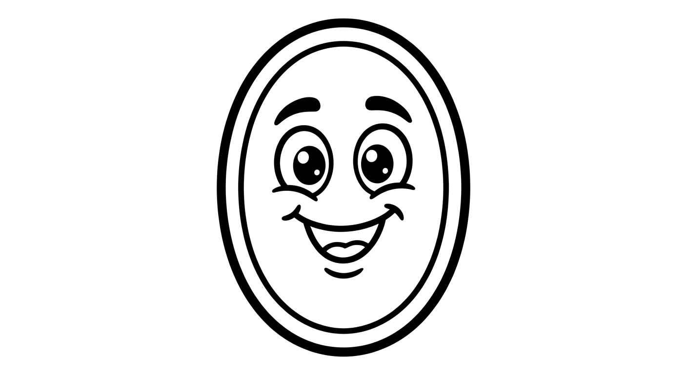 Desenho de Espelho Desenho Colorir Imprimir 18