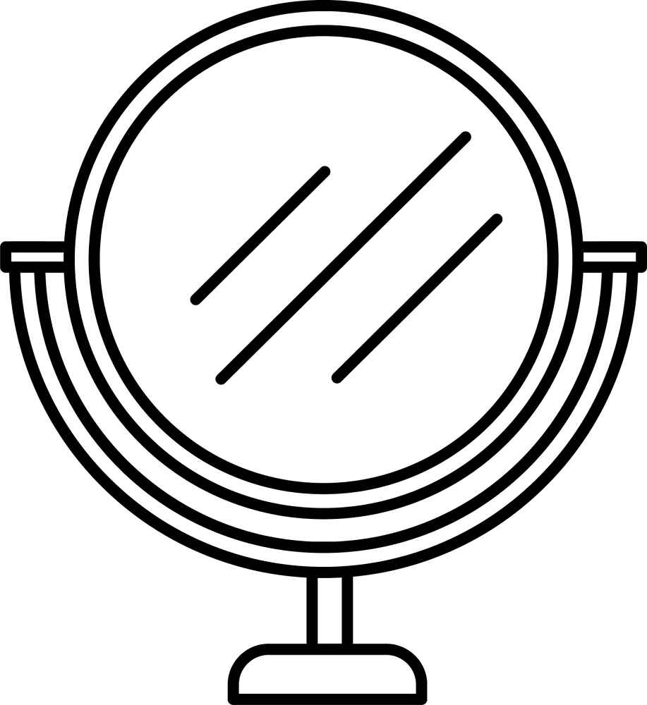 Desenho de Espelho Desenho Colorir Imprimir 19