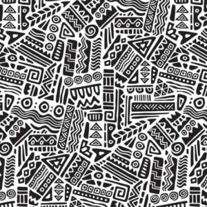 Desenho de Estampa Africana Desenho Colorir Imprimir 07