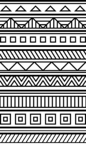 Desenho de Estampa Africana Desenho Colorir Imprimir 21