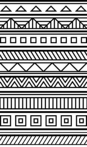 Desenho de Estampa Africana Desenho Colorir Imprimir 23